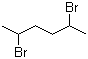 2,5-二溴己烷分子结构 (CAS 24774-58-1)