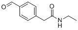 structure of CAS# 2477812-42-1, N-乙基-2-(4-甲酰基苯基)乙酰胺