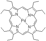 structure of CAS# 24804-00-0, Palladium octaethylporphyrin