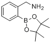 (2-(4,4,5,5-四甲基-1,3,2-二氧硼杂环戊烷-2-基)苯基)甲胺分子结构 (CAS 248274-04-6)