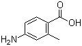 structure of CAS# 2486-75-1, 4-氨基-2-甲基苯甲酸
