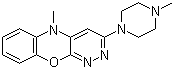 structure of CAS# 24886-52-0, 哌泊非嗪