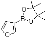 呋喃-3-硼酸频哪醇酯分子结构 (CAS 248924-59-6)