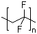 structure of CAS# 24937-79-9, 聚偏氟乙烯树脂
