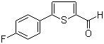 structure of CAS# 249504-38-9, 5-(4-Fluorophenyl)thiophene-2-carboxaldehyde