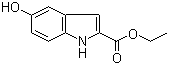 structure of CAS# 24985-85-1, 5-羟基吲哚-2-甲酸乙酯