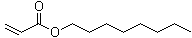 structure of CAS# 2499-59-4, 丙烯酸辛基酯