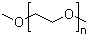 聚乙二醇二甲醚分子结构 (CAS 24991-55-7)