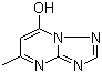structure of CAS# 2503-56-2, 7-Hydroxy-5-methyl-1,3,4-triazaindolizine