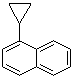 1-环丙基萘分子结构 (CAS 25033-19-6)
