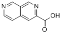 2,7-萘啶-3-羧酸分子结构 (CAS 250674-48-7)