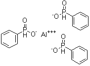 苯基次磷酸铝分子结构 (CAS 25070-21-7)