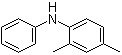 2,4-二甲基二苯胺分子结构 (CAS 25078-04-0)