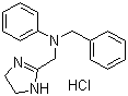 盐酸安他唑啉分子结构 (CAS 2508-72-7)