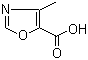 structure of CAS# 2510-32-9, 4-Methyloxazole-5-carboxylic acid