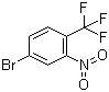 4-溴-2-硝基三氟甲苯分子结构 (CAS 251115-21-6)