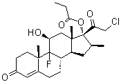 CAS # 25120-99-4, (11beta,16beta)-21-Chloro-9-fluoro-11-hydroxy-16-methyl-17-(1-oxopropoxy)pregn-4-ene-3,20-dione