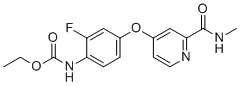 CAS # 2514957-39-0, Regorafenib FP Impurity A, ethyl (2-fluoro-4-((2-(methylcarbamoyl)pyridin-4-yl)oxy)phenyl)carbamate