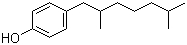 壬基酚分子结构 (CAS 25154-52-3)