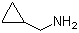Aminomethylcyclopropane molecular structure (CAS 2516-47-4)