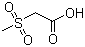 structure of CAS# 2516-97-4, Methanesulfonylacetic acid