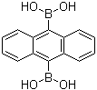 蒽-9,10-二硼酸分子结构 (CAS 251659-87-7)
