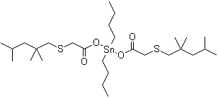 CAS # 25168-24-5, Dibutyl tin bis(isooctylthioglycolate)