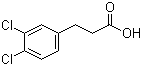 3-(3,4-二氯苯基)丙酸分子结构 (CAS 25173-68-6)