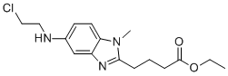 苯达莫司汀去氯乙基酸乙基酯分子结构 (CAS 2517968-40-8)