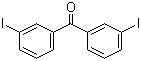 structure of CAS# 25186-99-6, 3,3'-Diiodobenzophenone