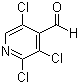 2,3,5-三氯-4-吡啶甲醛分子结构 (CAS 251997-31-6)