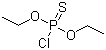 二乙基硫代磷酰氯分子结构 (CAS 2524-04-1)