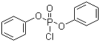 structure of CAS# 2524-64-3, 氯磷酸二苯酯