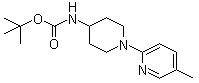 CAS 登录号：252578-18-0, [1-(5-甲基-2-吡啶基)-4-哌啶基]氨基甲酸叔丁酯