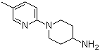 1-(5-甲基吡啶-2-基)哌啶-4-胺分子结构 (CAS 252578-19-1)