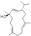 CAS # 25269-17-4 (20489-82-1), Isocembrol, (1R,2E,4S,7E,11E)-1,7,11-Trimethyl-4-(1-methylethyl)-2,7,11-cyclotetradecatrien-1-ol, Thunbergol, beta-4,8,13-Duvatrien-1-ol