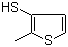 CAS # 2527-76-6, 2-Methylthiophene-3-thiol, 2-Methyl-3-mercaptothiophene, 2-Methyl-3-thienylthiol, 2-Methyl-3-thiophenethiol