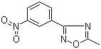 3-(3-硝基苯基)-5-甲基-1,2,4-恶二唑分子结构 (CAS 25283-98-1)