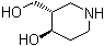 structure of CAS# 252906-75-5, (3R,4S)-rel-4-羟基-3-哌啶甲醇