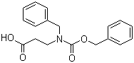structure of CAS# 252919-08-7, N-[(苯基甲氧基)羰基]-N-(苄基)-beta-丙氨酸