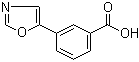 structure of CAS# 252928-82-8, 3-(恶唑-5-基)苯甲酸