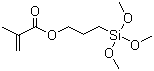 structure of CAS# 2530-85-0, 3-(甲基丙烯酰氧)丙基三甲氧基硅烷