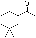 CAS 登录号：25304-14-7, 药草酮, 1-(3,3-二甲基环己基)乙酮