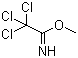 structure of CAS# 2533-69-9, 2,2,2-三氯乙酰亚氨酸甲酯