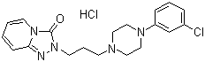 structure of CAS# 25332-39-2, 盐酸曲唑酮