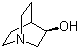 (R)-(-)-3-奎宁醇分子结构 (CAS 25333-42-0)