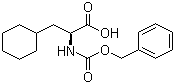 N-苄氧羰基-L-环己基丙氨酸分子结构 (CAS 25341-42-8)