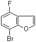 7-溴-4-氟苯并呋喃分子结构 (CAS 253429-31-1)