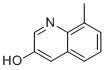 8-甲基喹啉-3-醇分子结构 (CAS 25369-30-6)