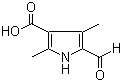 structure of CAS# 253870-02-9, 2,4-二甲基-5-醛基-1H-吡咯-3-羧酸